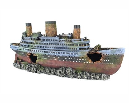 BLUE BELLE PACIFIC SINKIN STEAMSHIP 56 CM