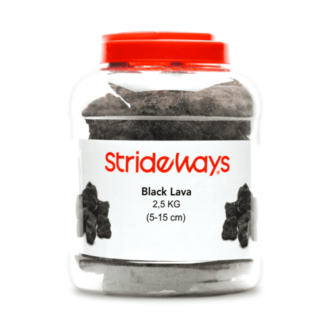 Strideways Black Lava Stone 2.5kg