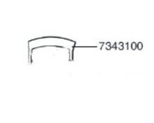 EHEIM SLUITBEUGEL ADAPTERSTUK VOOR 2226-2328/2227-2329-2426