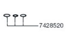 EHEIM SET O-RINGEN ADAPTER VOOR PROF. 3  2080/2180