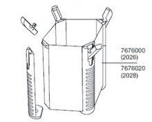 EHEIM FILTERPOT VOOR 2028,2228
