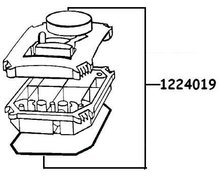 EHEIM POMPKOP VOOR 2222/2224-2322/2324-2422/2424