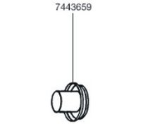 EHEIM POMPDEKSEL VOOR 1060/1260/3160/3260/2460/3465