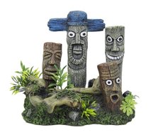 BLUE BELLE PACIFIC TOTEM POLE 2 16.5X10X15 CM